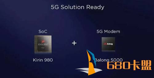 早在今年2月WMC期间，华为就公布了全球首款5G 商用基带芯片——巴龙5G01（Balong 5G01）和基于该芯片的首款3GPP标准5G商用终端——华为5G CPE。余承东曾公开宣布华为首款5G智能手机将在2019年四季度上市，而作为2018年四季度发布的最新旗舰处理器，麒麟980 可外挂5G 基带，通过集成华为研发的Balong 5000 5G 基带，实现对5G 网络的支持。